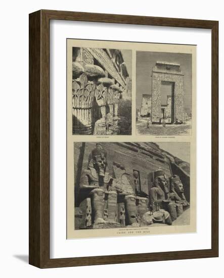 Cairo and the Nile-Henry William Brewer-Framed Giclee Print