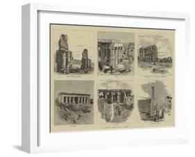 Cairo and the Nile-null-Framed Giclee Print