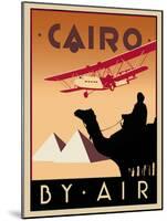 Cairo by Air-Brian James-Mounted Art Print