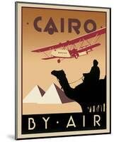 Cairo by Air-Brian James-Mounted Art Print