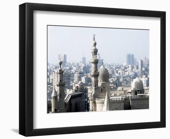 Cairo City, the Mosque of Sultan Hassan-null-Framed Photographic Print