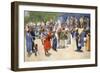 Cairo Curios, or The Shepheard's Flock', 1908-Lance Thackeray-Framed Giclee Print