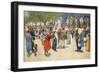 Cairo Curios; Or, the Shepheard's Flock, from 'The Light Side of Egypt', 1908-Lance Thackeray-Framed Giclee Print