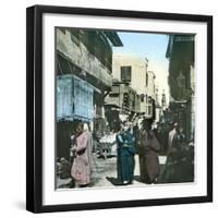 Cairo (Egypt), a Street in the Old Cairo-Leon, Levy et Fils-Framed Photographic Print