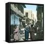 Cairo (Egypt), a Street in the Old Cairo-Leon, Levy et Fils-Framed Stretched Canvas