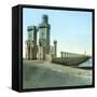 Cairo (Egypt), Dam on the Nile-Leon, Levy et Fils-Framed Stretched Canvas