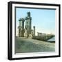 Cairo (Egypt), Dam on the Nile-Leon, Levy et Fils-Framed Photographic Print