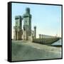 Cairo (Egypt), Dam on the Nile-Leon, Levy et Fils-Framed Stretched Canvas