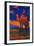 Cairo, Egypt - French Airline Promotional Poster-Lantern Press-Framed Art Print