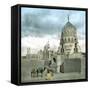 Cairo (Egypt), the Tombs of the Caliphs-Leon, Levy et Fils-Framed Stretched Canvas