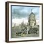 Cairo (Egypt), the Tombs of the Caliphs-Leon, Levy et Fils-Framed Photographic Print