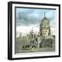 Cairo (Egypt), the Tombs of the Caliphs-Leon, Levy et Fils-Framed Photographic Print