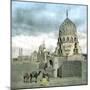 Cairo (Egypt), the Tombs of the Caliphs-Leon, Levy et Fils-Mounted Photographic Print