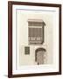 Cairo: Elevation of the House of Ibrahim Kikheyd El Sennary, 1820-1830-null-Framed Giclee Print