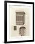 Cairo: Elevation of the House of Ibrahim Kikheyd El Sennary, 1820-1830-null-Framed Giclee Print