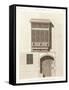 Cairo: Elevation of the House of Ibrahim Kikheyd El Sennary, 1820-1830-null-Framed Stretched Canvas
