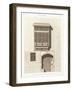 Cairo: Elevation of the House of Ibrahim Kikheyd El Sennary, 1820-1830-null-Framed Giclee Print