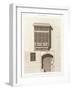 Cairo: Elevation of the House of Ibrahim Kikheyd El Sennary, 1820-1830-null-Framed Giclee Print