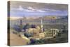 Cairo from the Gate of Citizenib, Looking Towards the Desert of Suez, 19th Century-David Roberts-Stretched Canvas