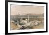 Cairo from the Gate of Citizenib, Looking Towards the Desert of Suez, from "Egypt and Nubia", Vol.3-David Roberts-Framed Giclee Print