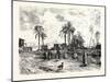 Cairo; from the Left Bank of the Nile, Egypt, 1879-null-Mounted Giclee Print