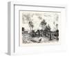 Cairo; from the Left Bank of the Nile, Egypt, 1879-null-Framed Giclee Print