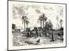 Cairo; from the Left Bank of the Nile, Egypt, 1879-null-Mounted Giclee Print