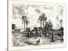 Cairo; from the Left Bank of the Nile, Egypt, 1879-null-Stretched Canvas
