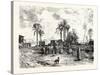 Cairo; from the Left Bank of the Nile, Egypt, 1879-null-Stretched Canvas