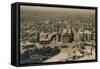 Cairo, from the Minaret of Citadel Mosque, 1936-null-Framed Stretched Canvas