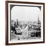 Cairo, Looking South West, across the City to the Pyramids, Egypt, 1905-Underwood & Underwood-Framed Photographic Print