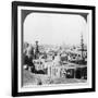 Cairo, Looking South West, across the City to the Pyramids, Egypt, 1905-Underwood & Underwood-Framed Photographic Print