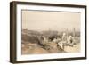 Cairo Looking West, from Egypt and Nubia, Vol.3-David Roberts-Framed Giclee Print