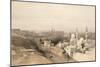 Cairo Looking West, from Egypt and Nubia, Vol.3-David Roberts-Mounted Giclee Print