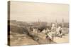 Cairo Looking West, from Egypt and Nubia, Vol.3-David Roberts-Stretched Canvas
