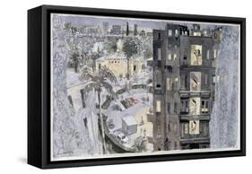 Cairo Night, 1996-Lucy Willis-Framed Stretched Canvas