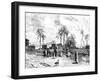 Cairo Seen of Left Bank of the Nile, 1881-null-Framed Giclee Print