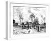 Cairo Seen of Left Bank of the Nile, 1881-null-Framed Giclee Print