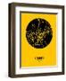 Cairo Street Map Yellow-NaxArt-Framed Art Print