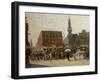 Cairo Street Scene, 1919-Marie-Gabriel Biessy-Framed Giclee Print