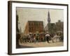Cairo Street Scene, 1919-Marie-Gabriel Biessy-Framed Giclee Print