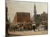 Cairo Street Scene, 1919-Marie-Gabriel Biessy-Mounted Giclee Print