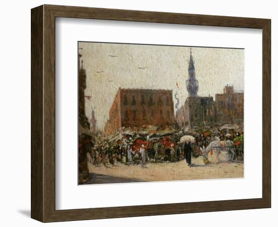 Cairo Street Scene, 1919-Marie-Gabriel Biessy-Framed Giclee Print