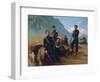 Cairoli Brothers at Camp, 1860-Federico Faruffini-Framed Giclee Print