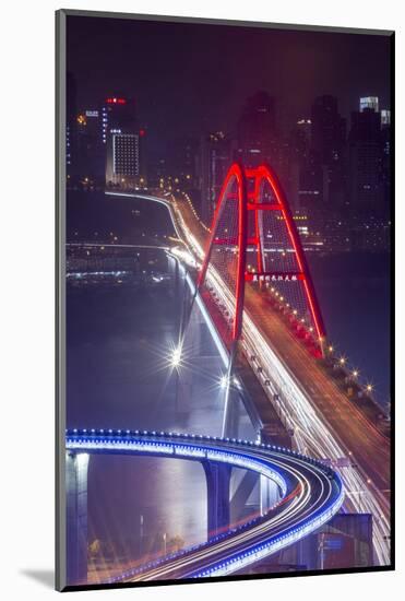 Caiyuanba Bridge, Chongqing, China-Paul Souders-Mounted Photographic Print
