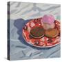 Cake and Biscuits-Sophie Harding-Stretched Canvas