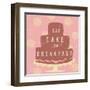 Cake Breakfast-Lola Bryant-Framed Art Print