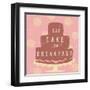 Cake Breakfast-Lola Bryant-Framed Art Print