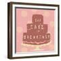 Cake Breakfast-Lola Bryant-Framed Art Print