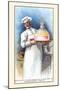 Cake Chef-null-Mounted Art Print